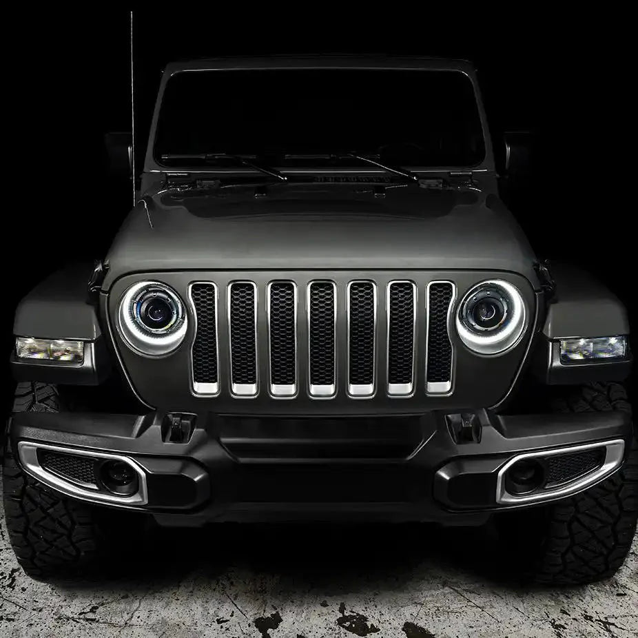 ORACLE Lighting Oculus™ Switchback Bi-LED Projector Headlights for Jeep Wrangler JL/ Gladiator JT by ORACLE Lighting
