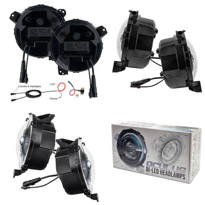 Oculus™ Bi-LED Projector Headlights for Jeep Wrangler JL/ Gladiator JT by ORACLE Lighting