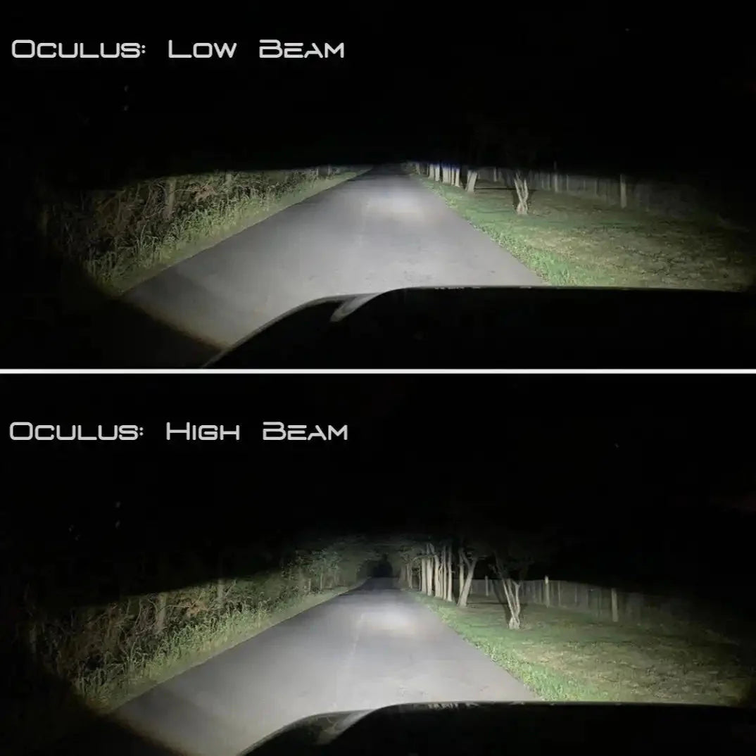 ORACLE Lighting Oculus™ Switchback Bi-LED Projector Headlights for Jeep Wrangler JL/ Gladiator JT by ORACLE Lighting