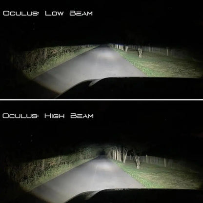 ORACLE Lighting Oculus™ Switchback Bi-LED Projector Headlights for Jeep Wrangler JL/ Gladiator JT by ORACLE Lighting