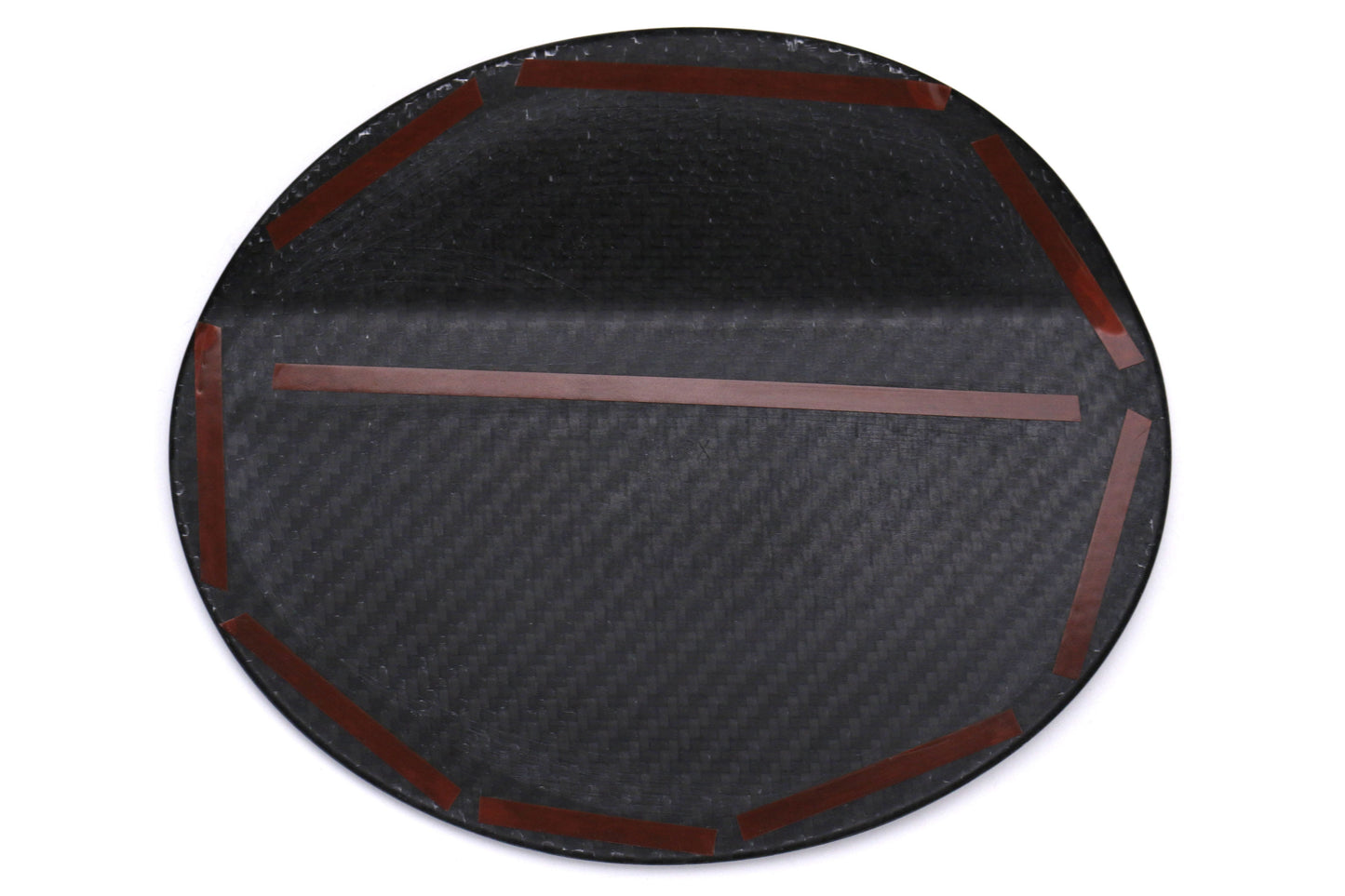 OLM Dry Carbon Fiber Fuel Door Cover - 2015-2021 WRX/STI by OLM