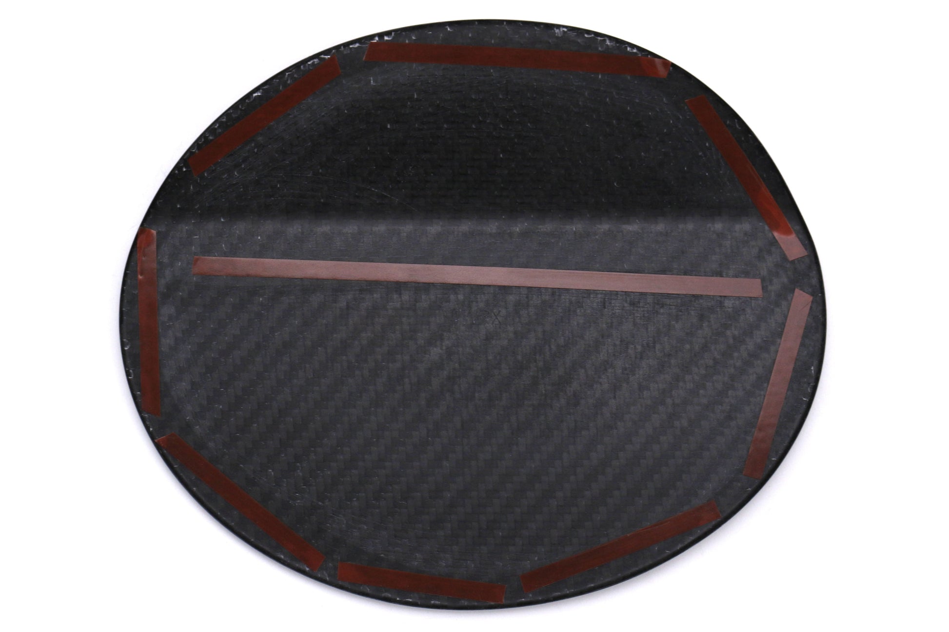 OLM Dry Carbon Fiber Fuel Door Cover - 2015-2021 WRX/STI by OLM