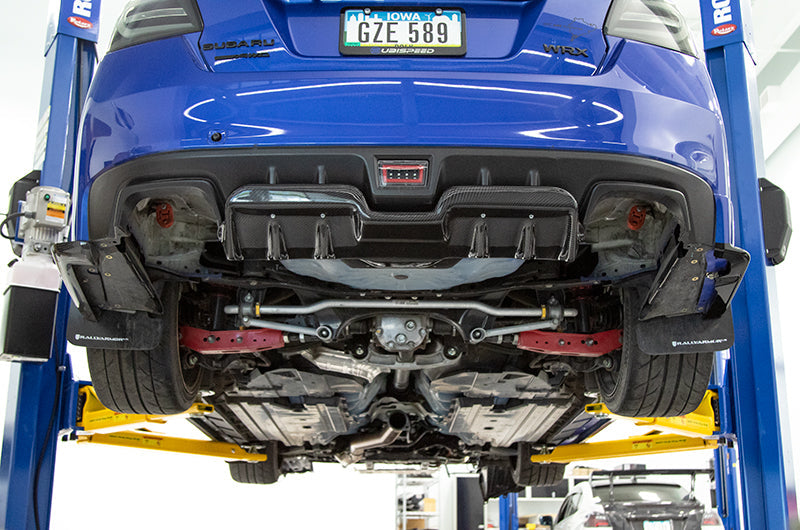 OLM A1 Style Carbon Fiber Rear Diffuser - 2015-2021 WRX / STI by OLM
