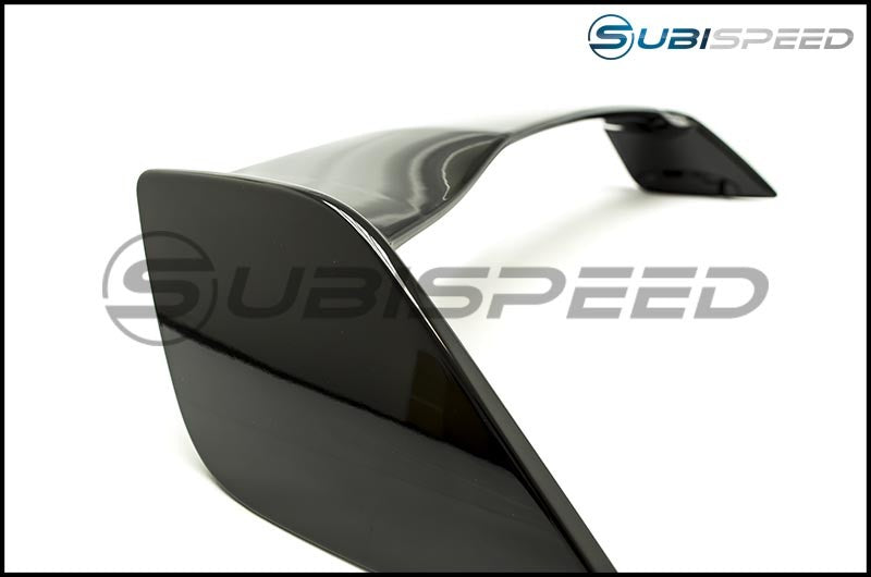 OLM STI Style Paint Matched Spoiler - Crystal Black Silica / Raven - 2015-2021 Subaru WRX / STI by OLM