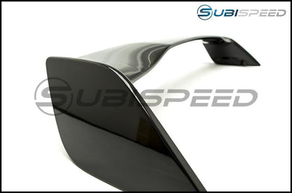 OLM STI Style Paint Matched Spoiler - Crystal Black Silica / Raven - 2015-2021 Subaru WRX / STI by OLM
