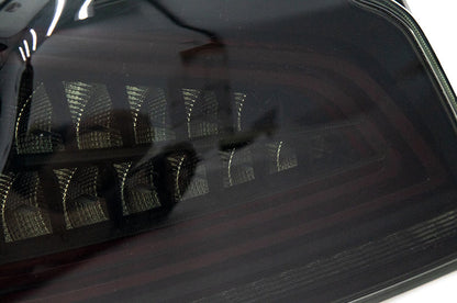 OLM Spec CR Tail Lights (Smoked Lens, Black Base) - 2015-2021 Subaru WRX & STI by MYX Automotive