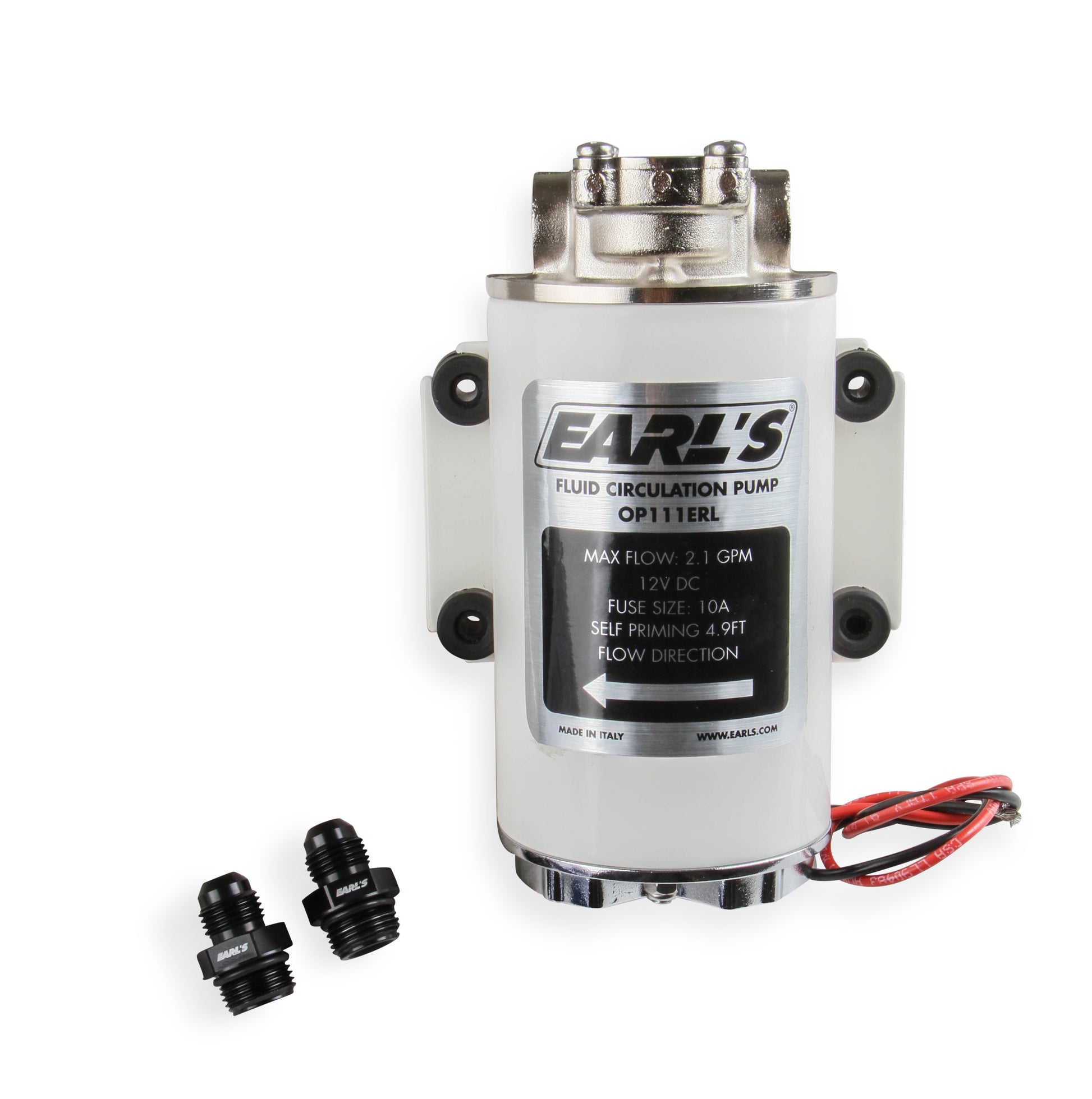 Earl's Electric Oil Pump - 12 VDC by Earl's Performance
