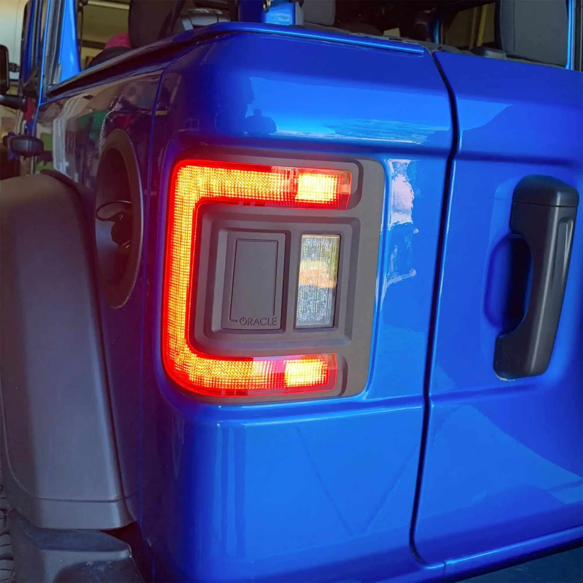 V2 | Flush Mount LED Tail Lights for Jeep Wrangler JL | Low-Profile | Plug-and-Play by ORACLE Lighting
