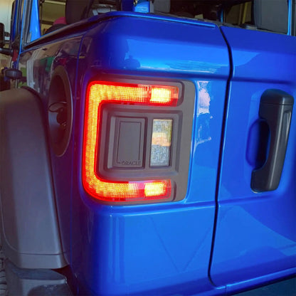 V2 | Flush Mount LED Tail Lights for Jeep Wrangler JL | Low-Profile | Plug-and-Play by ORACLE Lighting