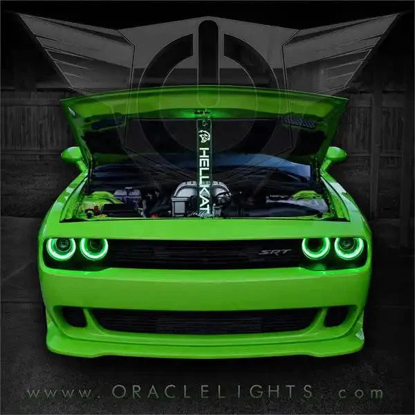 2015–23 Dodge Challenger Halo Lights — Standard Mount by ORACLE Lighting