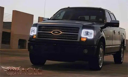 ORACLE Lighting 2009-2014 Ford F150/Raptor LED Headlight Halo Kit by ORACLE Lighting
