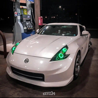 ORACLE Lighting 2009-2021 Nissan 370Z LED Dual Headlight Halo Kit by ORACLE Lighting