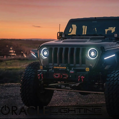 Oculus™ Bi-LED Projector Headlights for Jeep Wrangler JL/ Gladiator JT by ORACLE Lighting