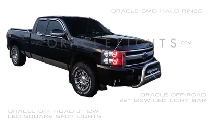 ORACLE Lighting 2007-2013 Chevy Silverado LED Headlight Halo Kit by ORACLE Lighting