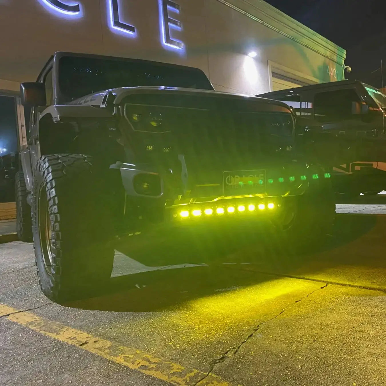 ORACLE Lighting Skid Plate with Integrated LED Emitters for Jeep Wrangler JL and Gladiator JT by ORACLE Lighting