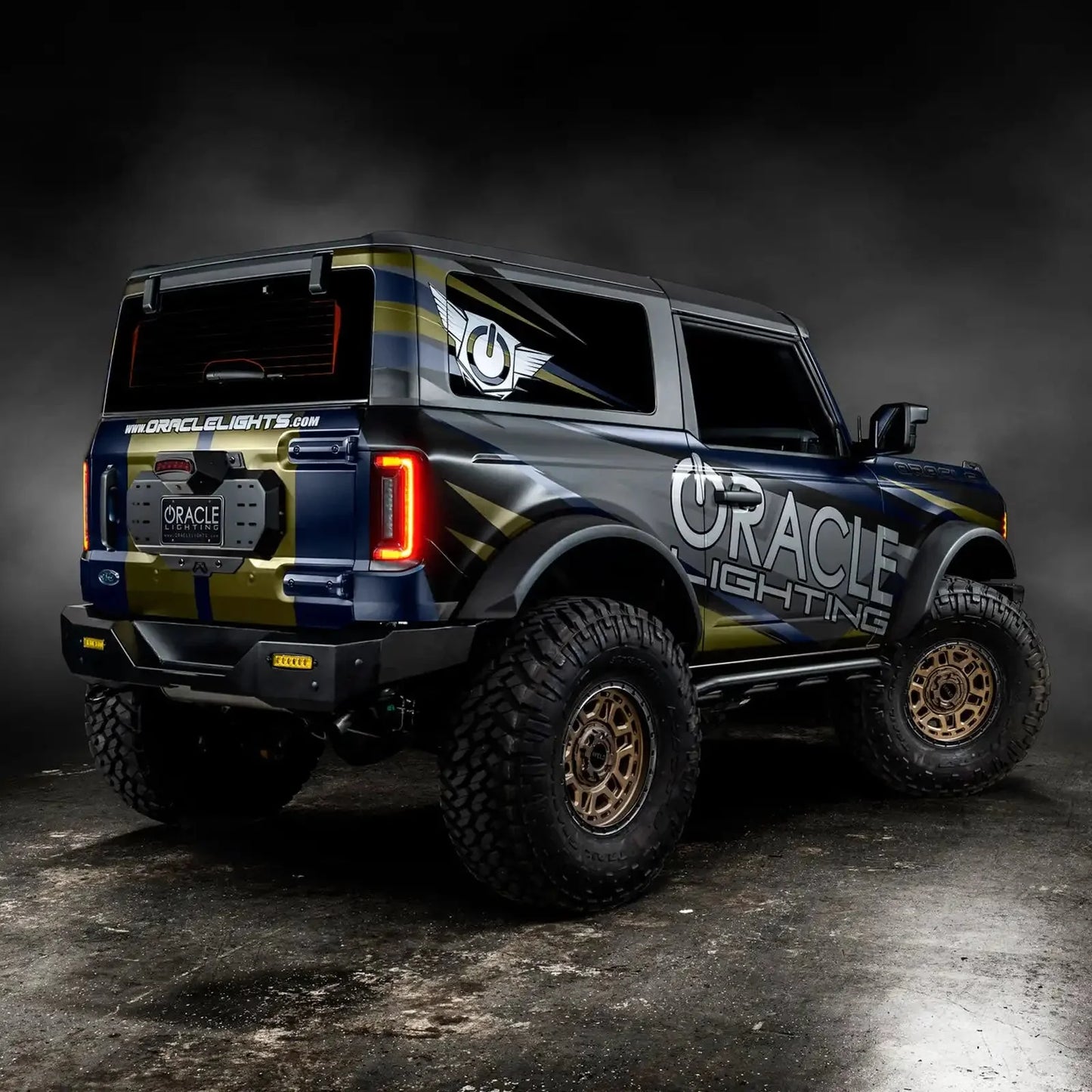 V2 | 2021-2025 Ford Bronco Flush Mount LED Tail Lights - Low Profile | 1,400 Lumens by ORACLE Lighting