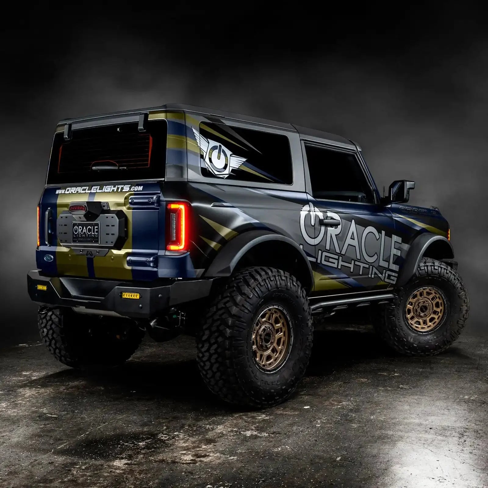 V2 | 2021-2025 Ford Bronco Flush Mount LED Tail Lights - Low Profile | 1,400 Lumens by ORACLE Lighting