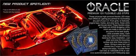ORACLE Lighting 36" LED Flexible Strip Retail Pack by ORACLE Lighting