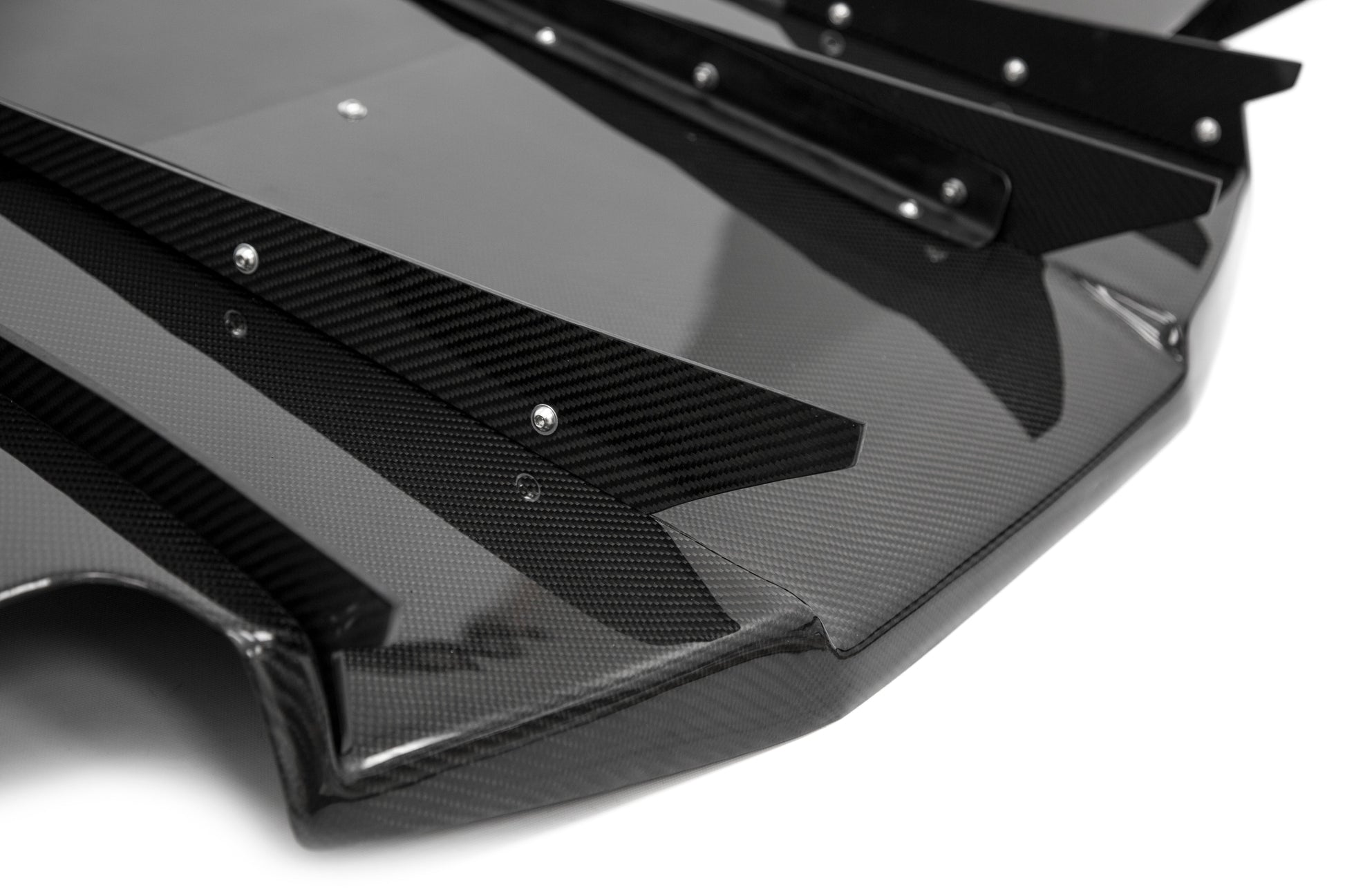 OLM Half Carbon VA Style Rear Diffuser - 2015-2020 WRX / STI by OLM