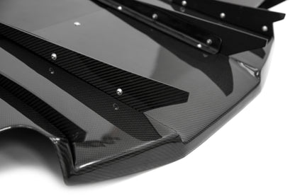 OLM Half Carbon VA Style Rear Diffuser - 2015-2020 WRX / STI by OLM