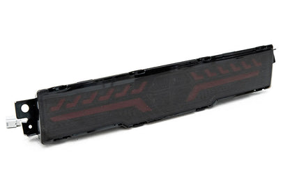 OLM V2 F1 Rear Fog Light (Smoke Lens, Black Base, Red Bar) - 2022 BRZ / GR86 by MYX Automotive