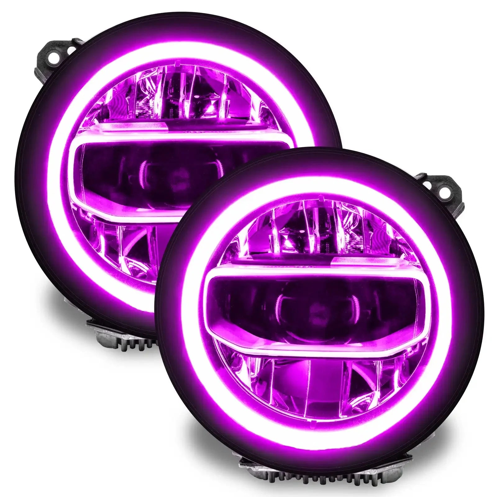 ORACLE Lighting Jeep Gladiator JT ColorSHIFT RGB+W Headlight DRL Upgrade Kit by ORACLE Lighting