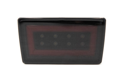 OLM F1 NB+R V2 (Smoke Lens, Gloss Black Base, Red Bar) - 2015-2020 WRX / STI by OLM