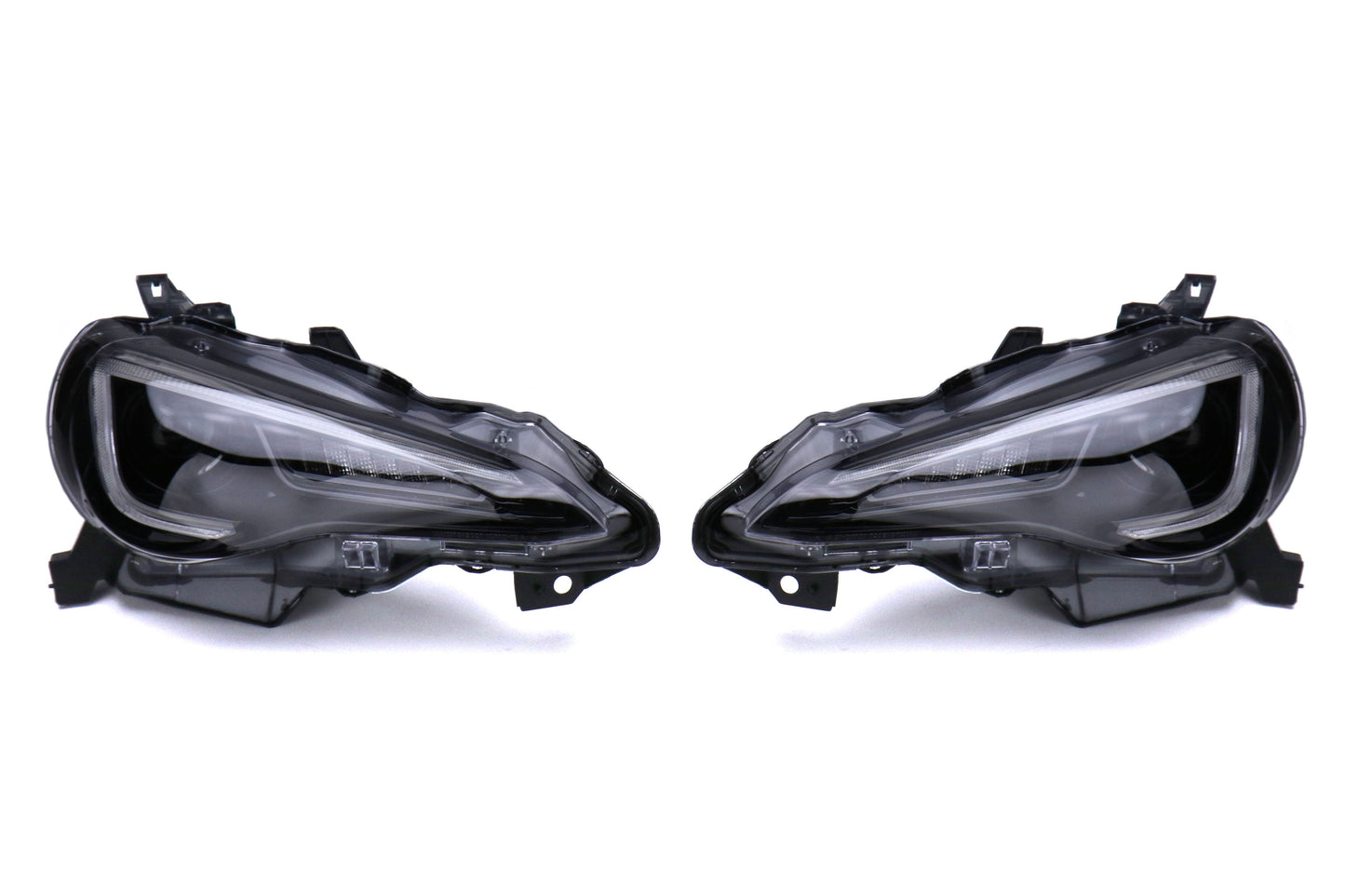 OLM Sequential Style Headlights w/ 6000k HID - 13+ FT86 / BRZ by MYX Automotive