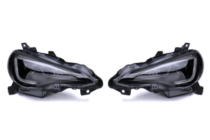 OLM Sequential Style Headlights w/ 6000k HID - 13+ FT86 / BRZ by MYX Automotive