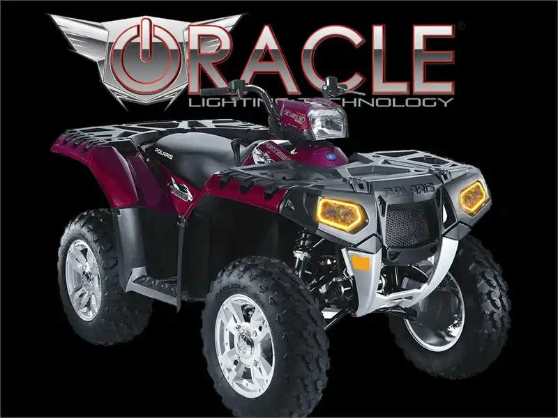 ORACLE Lighting 2009-2013 POLARIS Sportsman LED Headlight Halo Kit by ORACLE Lighting