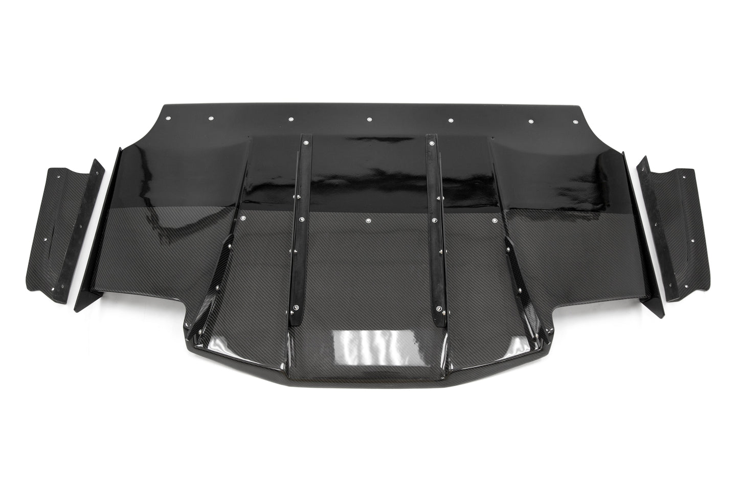 OLM Half Carbon VA Style Rear Diffuser - 2015-2020 WRX / STI by OLM