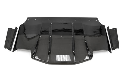 OLM Half Carbon VA Style Rear Diffuser - 2015-2020 WRX / STI by OLM