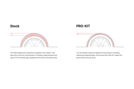 Coil Spring Lowering Kit by Eibach
