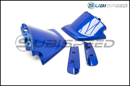 OLM STI Style Paint Matched Spoiler - WR Blue Pearl - 2015-2021 Subaru WRX / STI by OLM