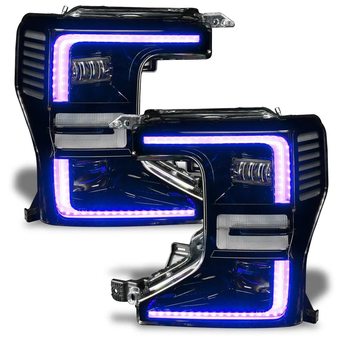 ORACLE Lighting 2020-2022 Ford F-250/350 Super Duty ORACLE Dynamic ColorSHIFT Headlight DRL Upgrade Kit w/Switchback Turn Signals by ORACLE Lighting