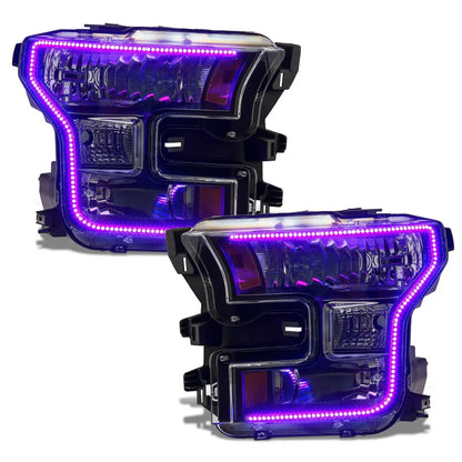 ORACLE Lighting 2015-2017 Ford F-150 Dynamic ColorSHIFT Headlight DRL Upgrade Kit by ORACLE Lighting