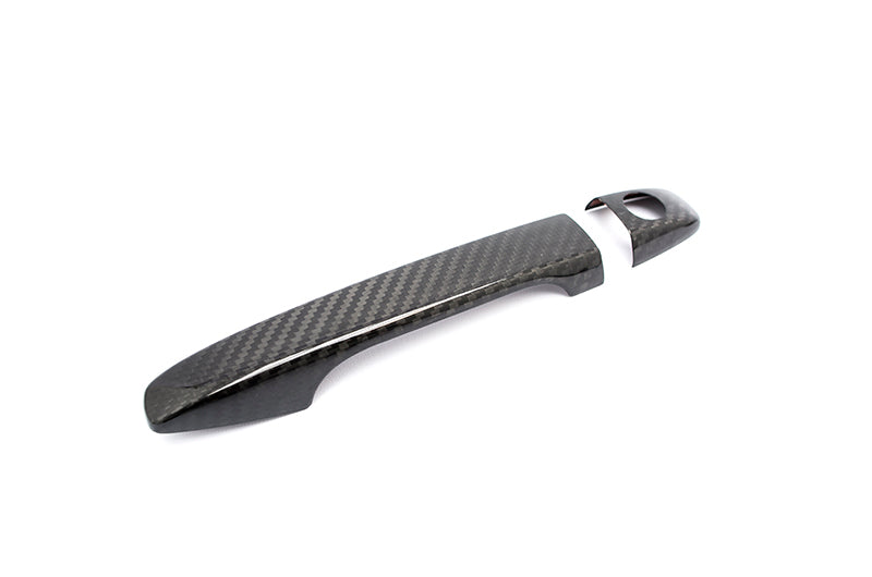 OLM Dry Carbon Fiber Door Handle Covers - 2015-2021 Subaru WRX / STI / 2014-2018 Forester / 2013-2017 Crosstrek by OLM