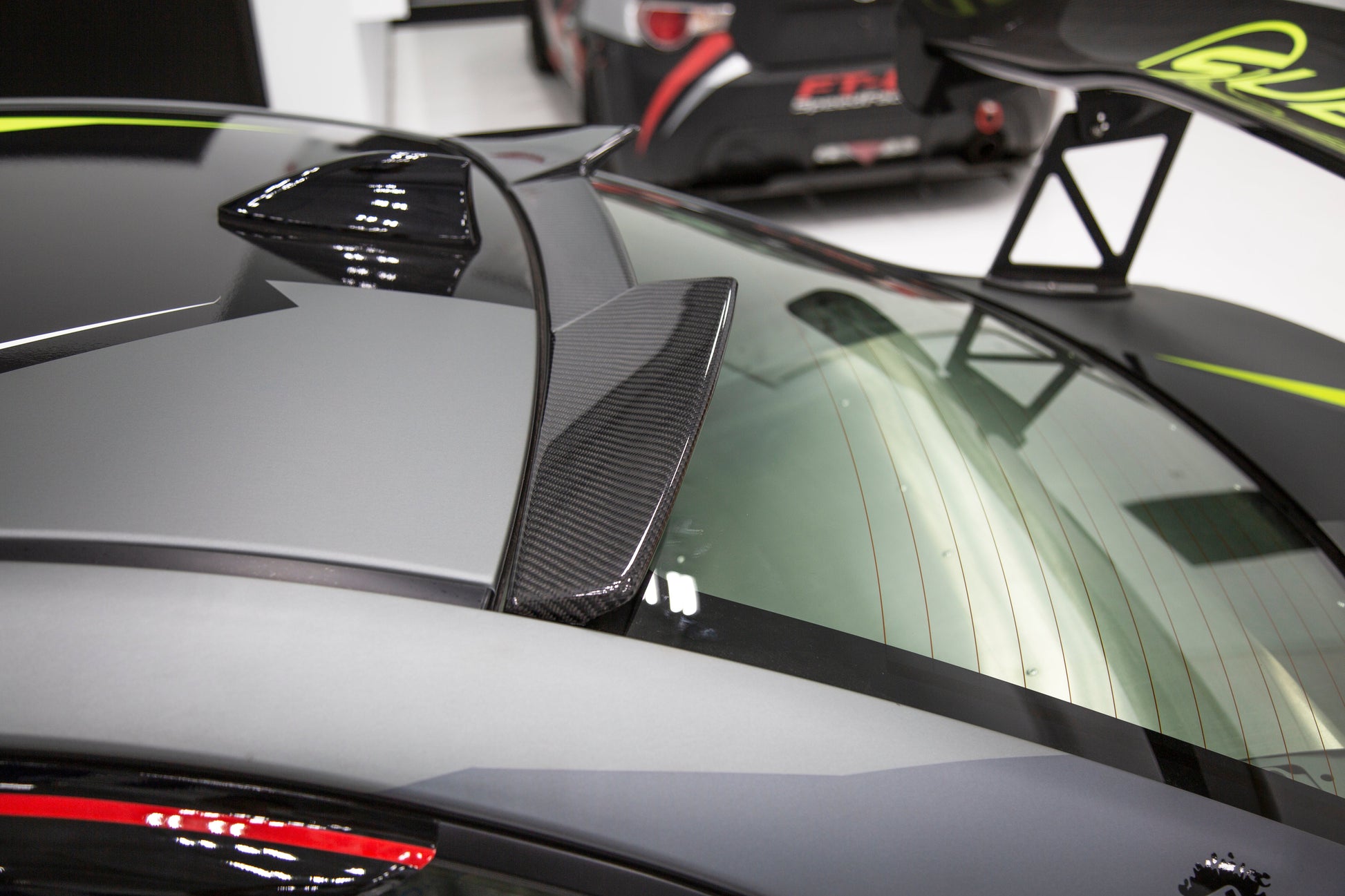OLM ATAK Carbon Fiber Roof Spoiler - 2015-2021 Subaru WRX / STI by OLM