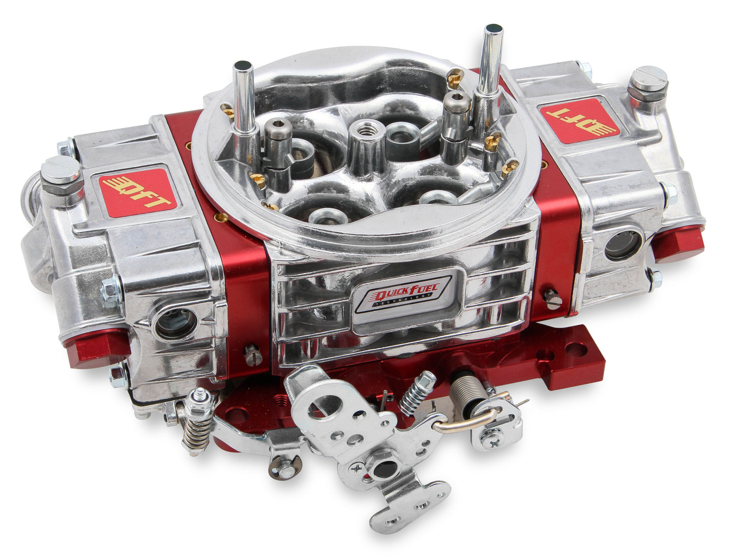 850 CFM - 4150 - Mechanical Secondaries - Shiny - Gasoline by Quick Fuel Technology