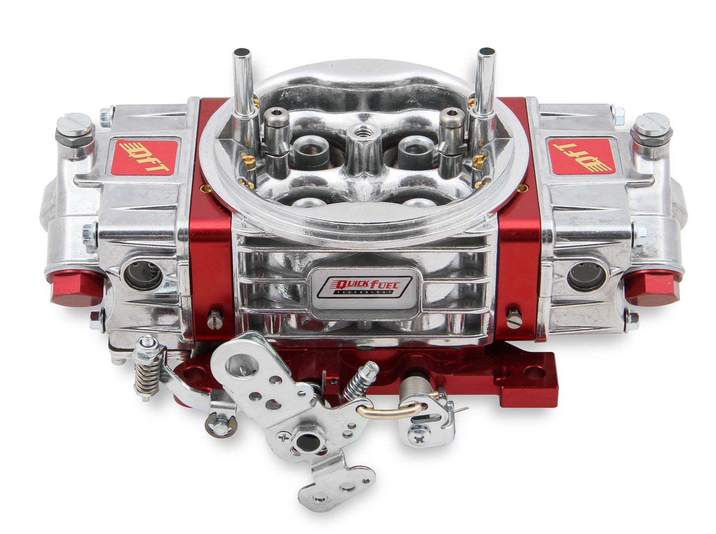 850 CFM - 4150 - Mechanical Secondaries - Shiny - Gasoline by Quick Fuel Technology