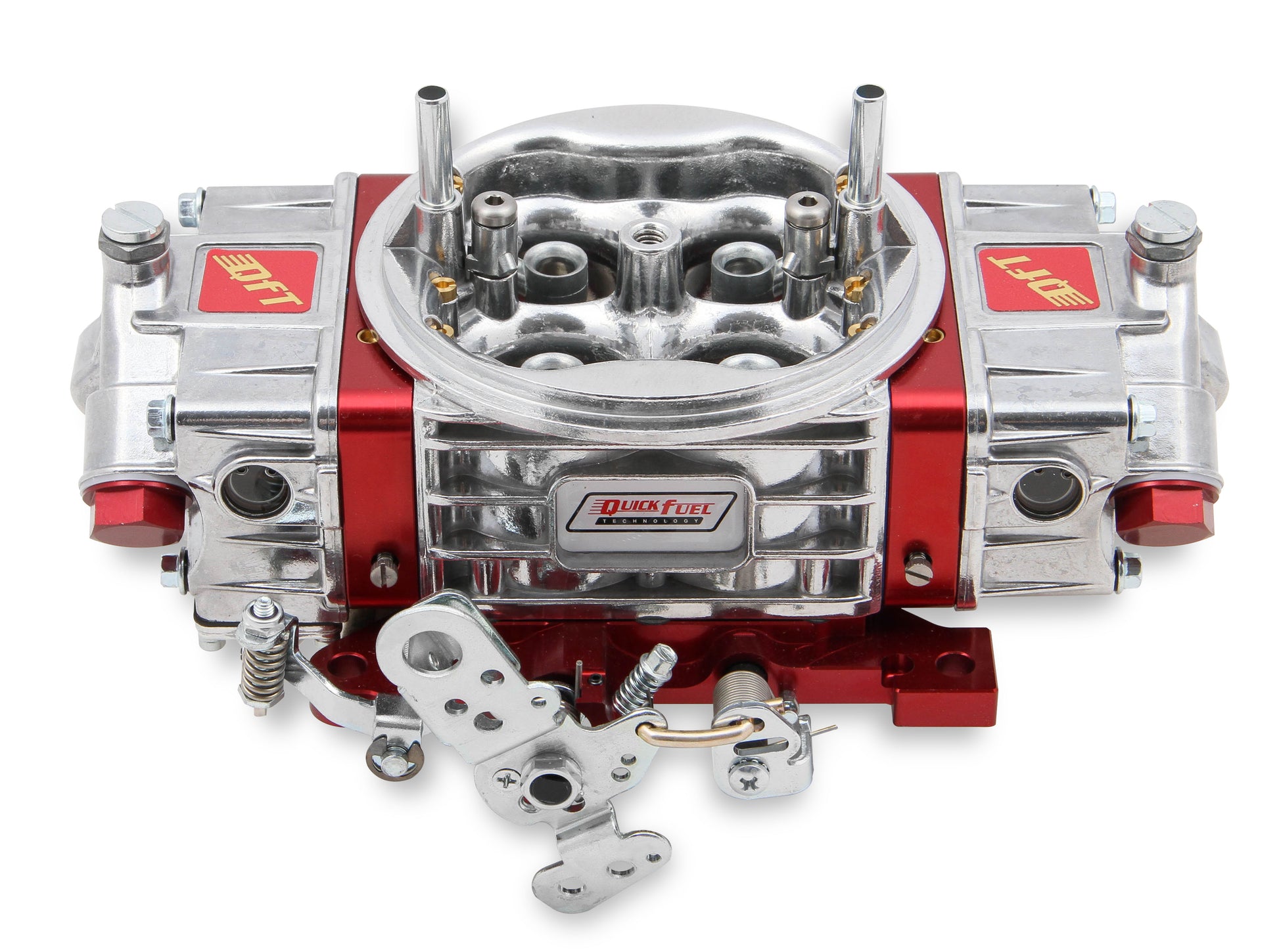 850 CFM - 4150 - Mechanical Secondaries - Shiny - Gasoline by Quick Fuel Technology