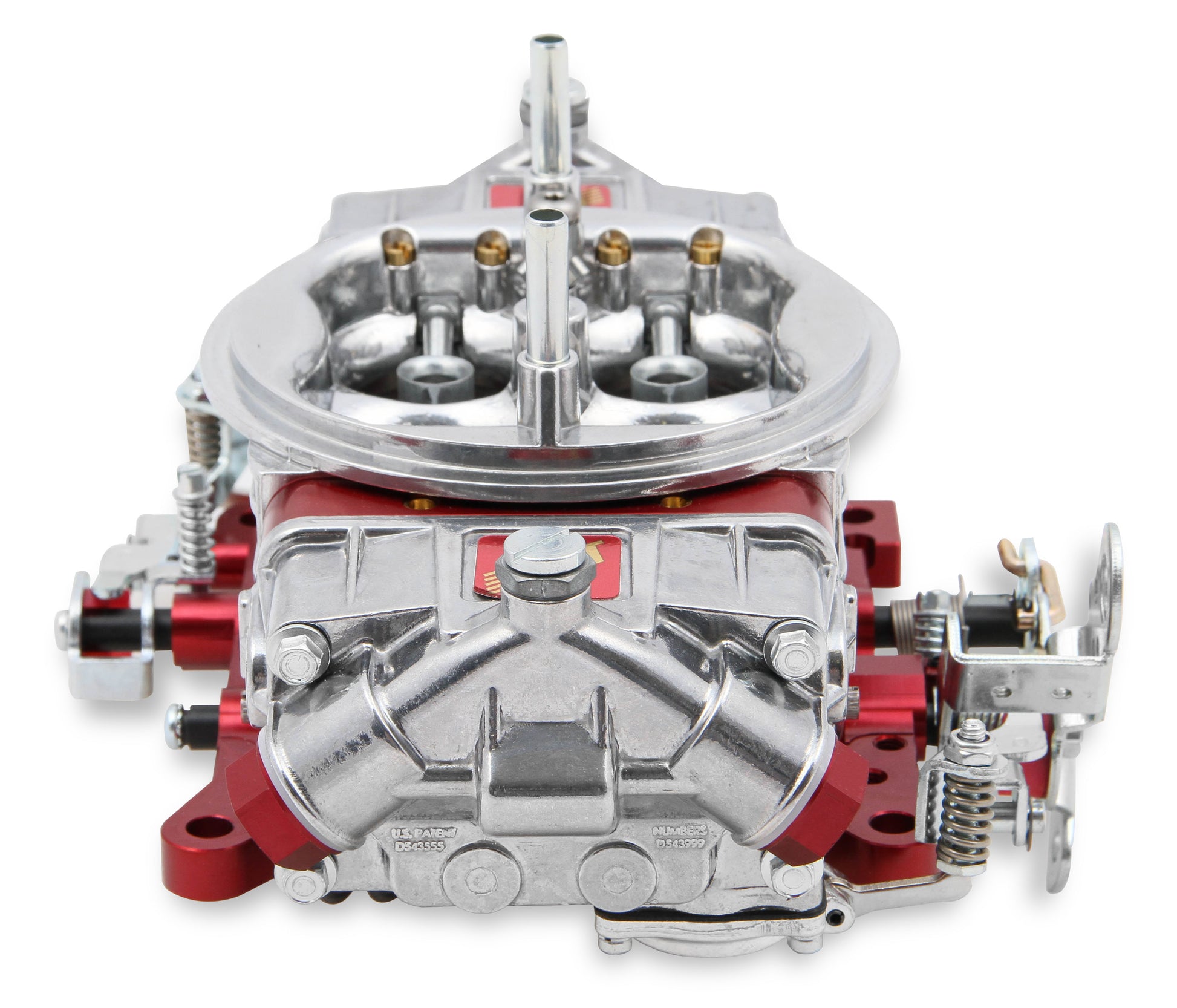 850 CFM - 4150 - Mechanical Secondaries - Shiny - Gasoline by Quick Fuel Technology