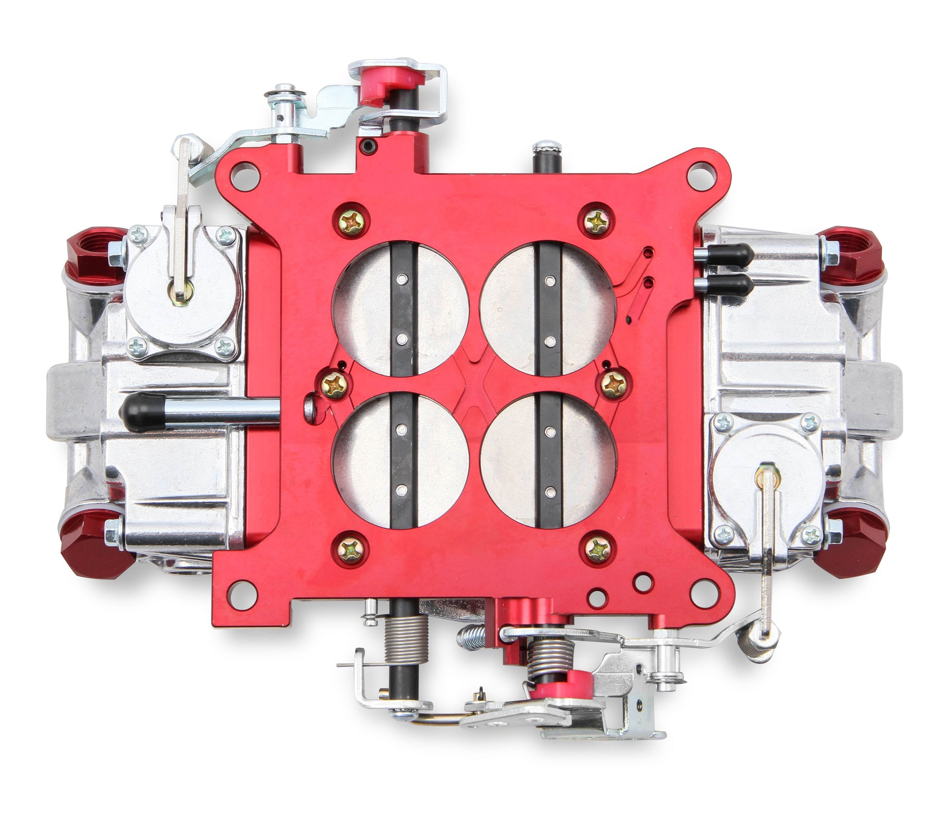 850 CFM - 4150 - Mechanical Secondaries - Shiny - Gasoline by Quick Fuel Technology