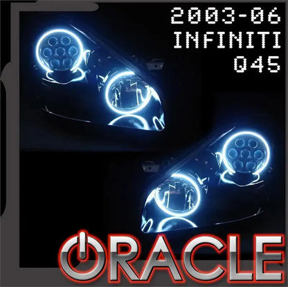 ORACLE Lighting 2003-2006 Infiniti Q45 Sedan LED Headlight Halo Kit by ORACLE Lighting