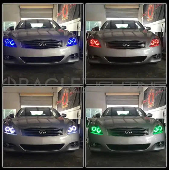 ORACLE Lighting 2014-2015 Infiniti Q60 LED Headlight Halo Kit by ORACLE Lighting