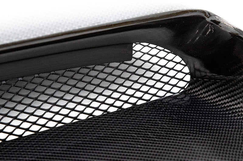 OLM Oversized Carbon Fiber Hood Scoop - 2015-2021 WRX / STI by OLM