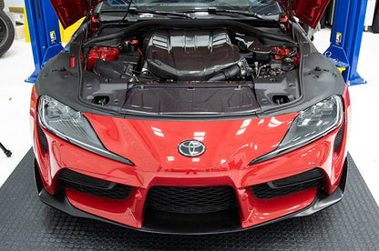 OLM Carbon Fiber Radiator Cooling Plate - 2020 Supra by OLM
