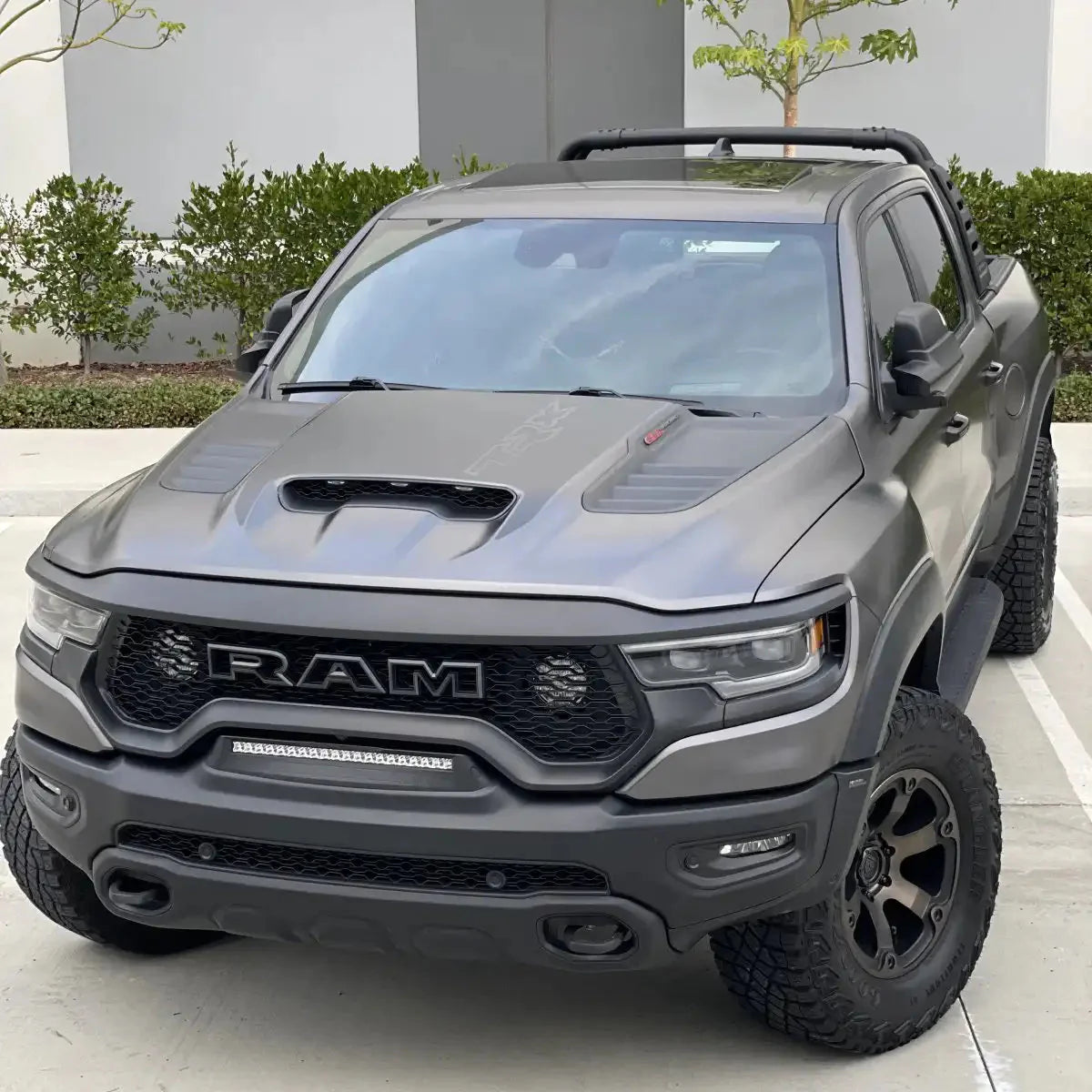 2019-2025 RAM Rebel/TRX/RHO Front Bumper Flush LED Light Bar | 100W 12,000 Lumens by ORACLE Lighting