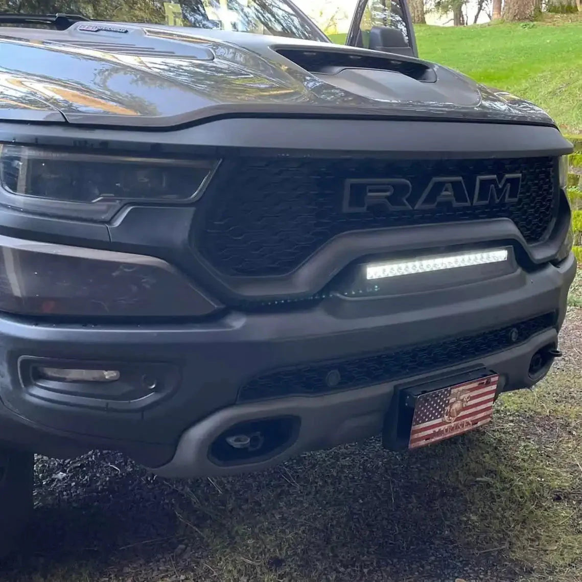 2019-2025 RAM Rebel/TRX/RHO Front Bumper Flush LED Light Bar | 100W 12,000 Lumens by ORACLE Lighting