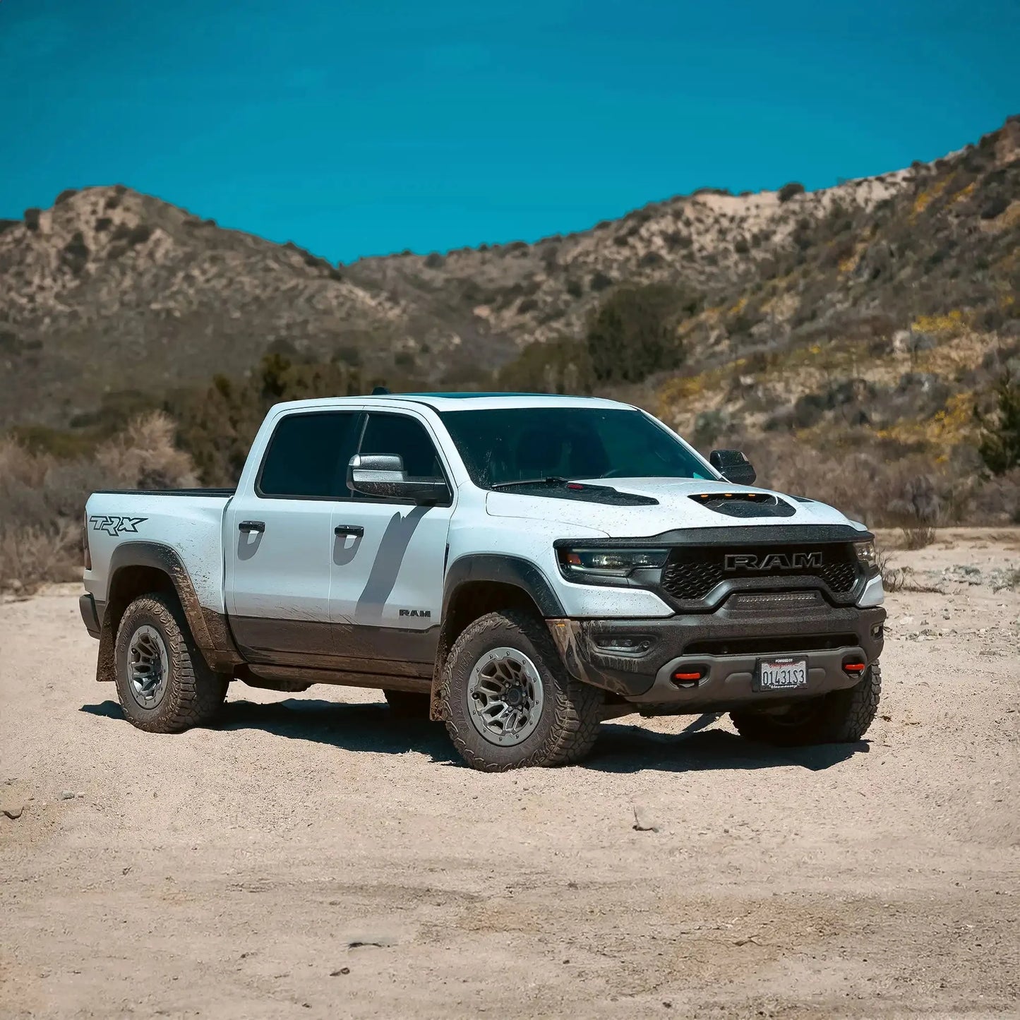 2019-2025 RAM Rebel/TRX/RHO Front Bumper Flush LED Light Bar | 100W 12,000 Lumens by ORACLE Lighting